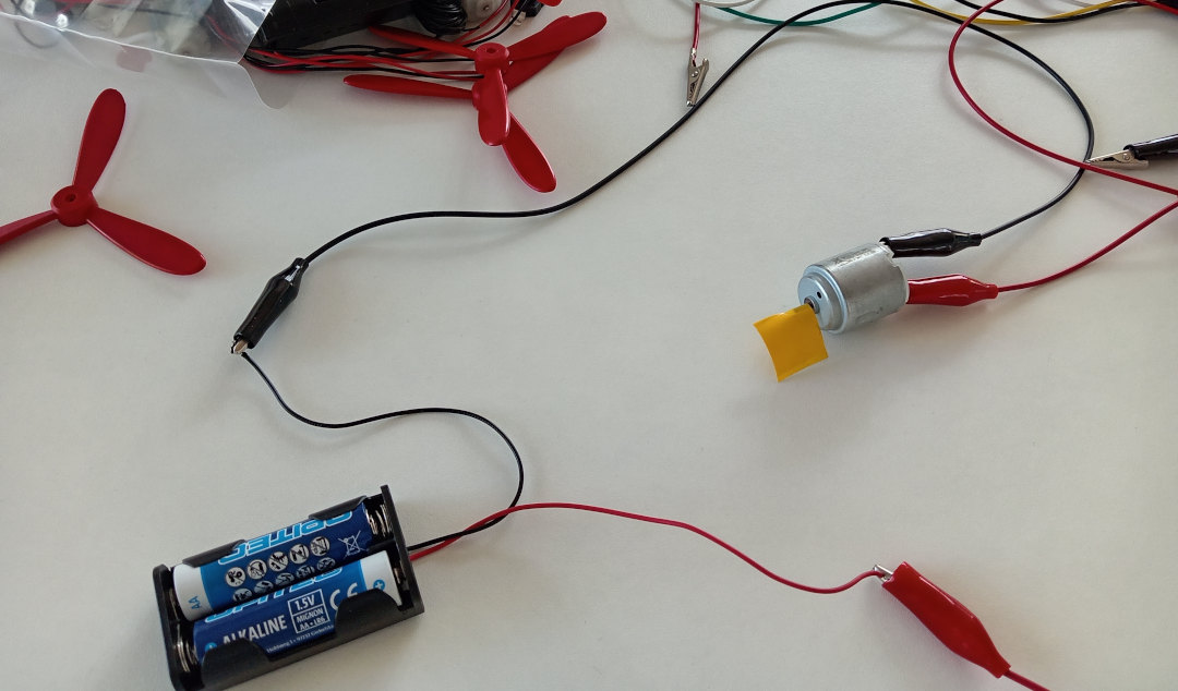 Découverte de l’électricité et fabrication d’un petit ventilateur